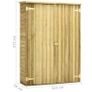 Garden Tool Shed 123x50x171 cm Impregnated Pinewood Image 5