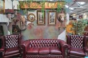 Leather Chesterfield Suite