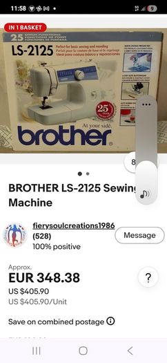 sewing machine