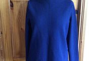 Gerry Weber Ladies Navy and Black Long Sleeve Top Size 12 Including Postage