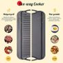Pre Seasoned Cast Iron Reversible Griddle Grill Pan with Handles for Gas Stovetop Open Fire Oven, 43.18  24.89CM (17x9.8) - One Tray, Scrapers Included Image 4