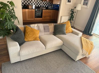 Couch - Vimle 3seater L shaped couch with storage