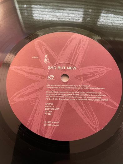 Orbital - Times Fly - 2 x 12" Vinyl E.P. - 1995 Internal Records