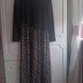 Maxi Dress with Asymmetrical Floral Pattern skirt Image 4