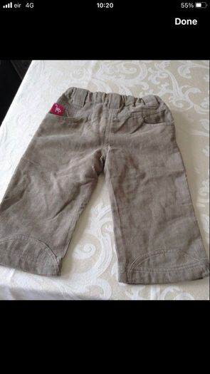 Girls BNWT cord jeans 12 mths