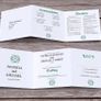 Floral Trifold Wedding Invites Image 4