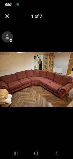 left hand L Shaped corner couch