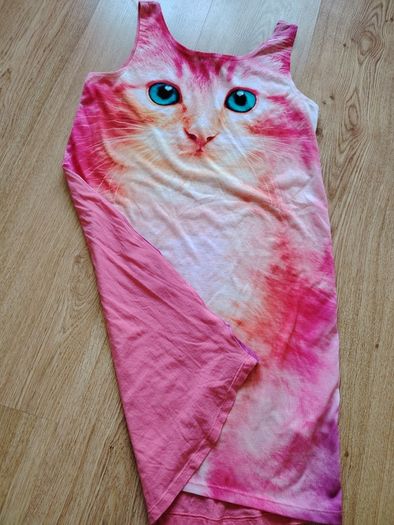 Long Pink Top  Age 10-12