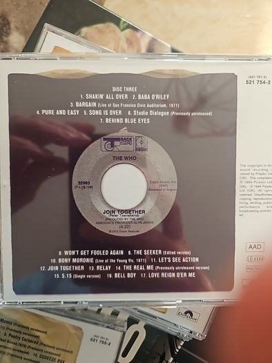The Who 4CD Boxset  - Thirty Years Of Maximum R&B