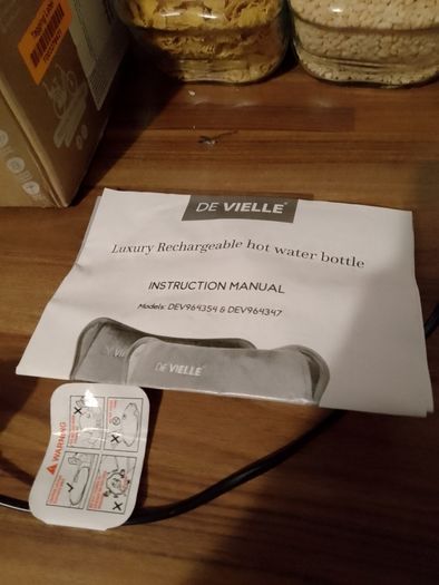 Deville Rechargeable Hot Water Bottle