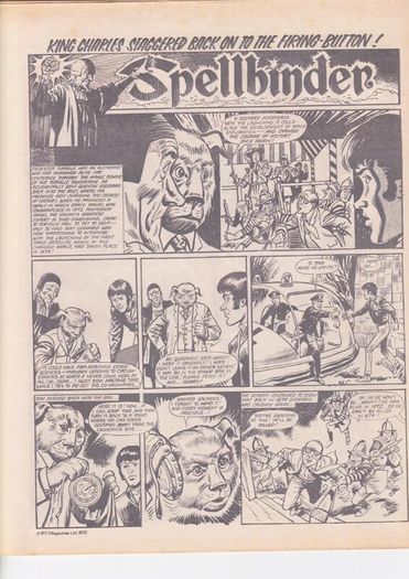 Lion And Thunder 30th June 1973 Adam Eterno Uk Bronze Age Comic