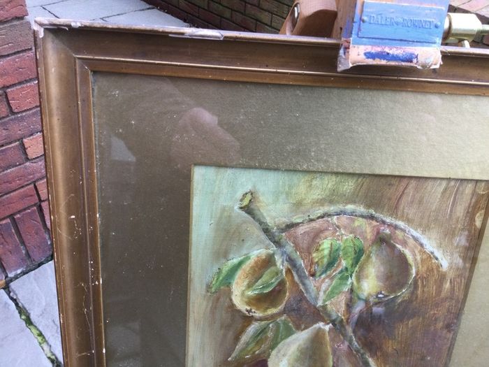 Art - Antique Oil on Board.