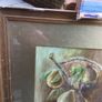 Art - Antique Oil on Board. Image 4