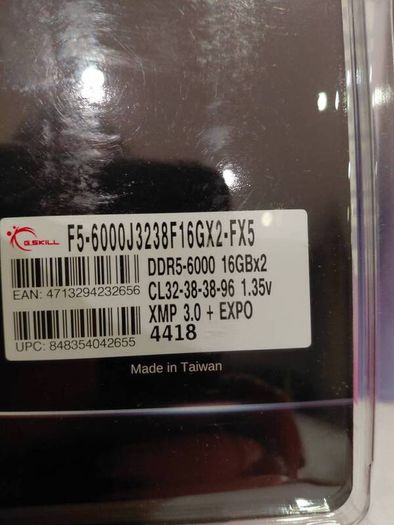G.skill Ddr5 32gb Pc 6000 Cl32 (2x16gb) 32-gx2-fx5 Flare Amd