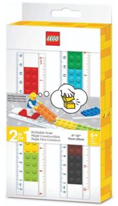 Lego Buildable Ruler & Minifigure