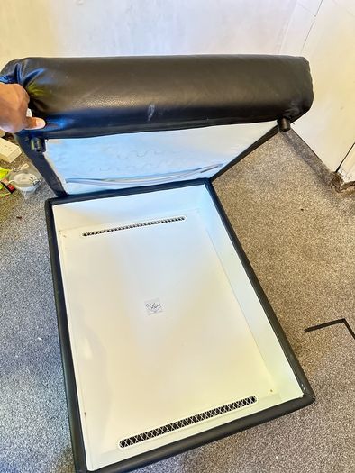 footstool with storage
