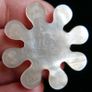Antique 18th Century Mother of Pearl Armorial Game Token Image 3