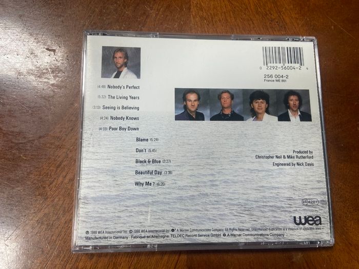 Mike & The Mechanics Living Years CD