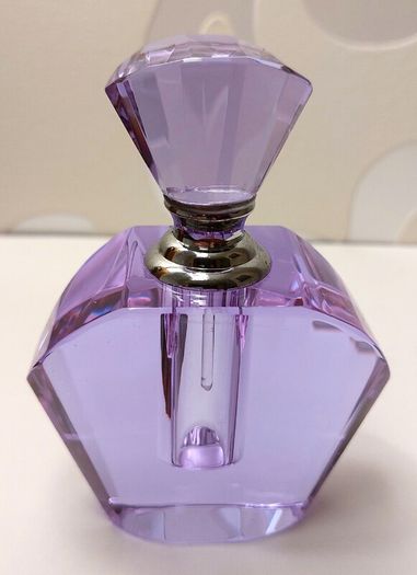 BNIB Lilac/Purple Coloured Perfume Bottle