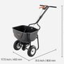 Walk Behind Spreader, 60LBS Capacity Image 2