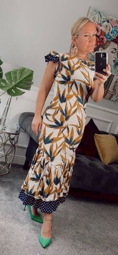 Never fully dressed midi dress