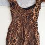 Nightway Leopard print M dress rrp130 Image 3
