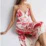 Reiss Abstract Print Maxi Viscose Dress Image 2
