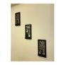 Black 3 Pcs Set Led Wooden Light Table Home Gift Hallway Night Lamp Set Wall Ornament Natural Tree Cat Bird Decoration Image 2