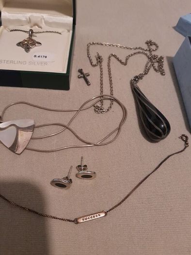 solid silver mix jewelery