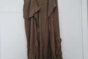 Flowy khaki waistcoat Bershka size Medium