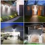 High quality 4  pack of LED  solar waterproof wall light use with motion sensor, 2200 mAh Image 10