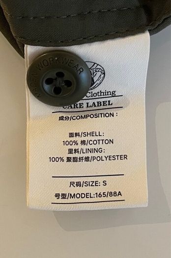 Mens jacket combat style