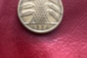 1924 German 10 Pfennig coin A Mint (Berlin)