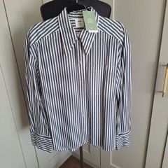 H&M Studio striped shirt