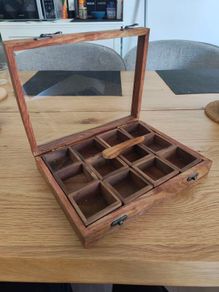 Solid wood Spice Box