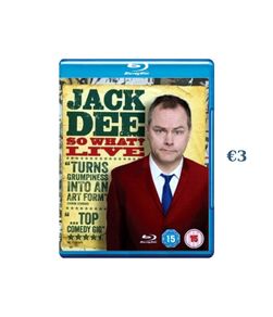 Jack Dee: So What! Live (Unopened)