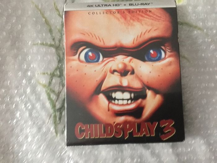 Childs Play 1-2-3  .4K UHD Set Collectors Editions Dolby Vision Dolby Atmos