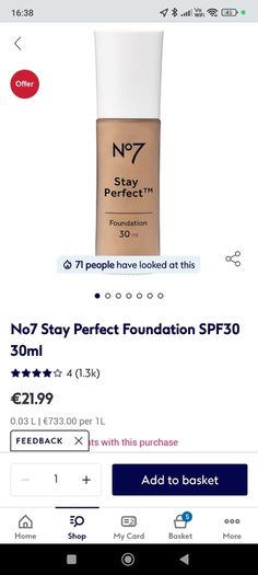 No7 foundation