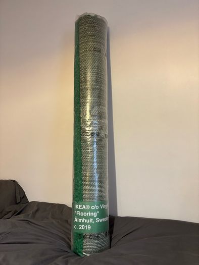 IKEA rug - Virgil Abloh "Wet Grass" Markerad