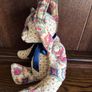 Vintage Hanging Rag bear with zip pocket for pot pourri Image 5