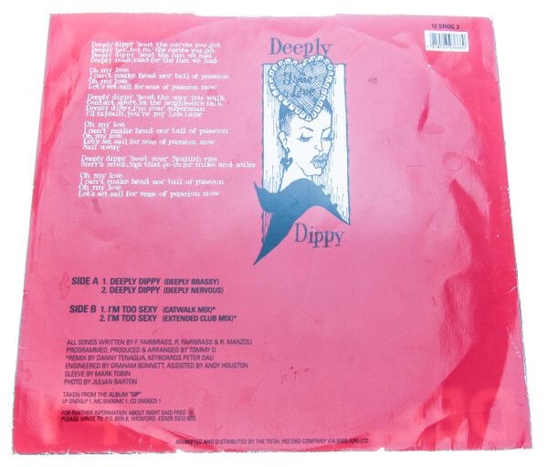 Right Said Fred  Deeply Dippy 12"