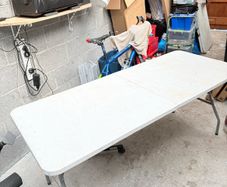 3x Heavy Duty 6ft Folding Tables (180x74cm) - Catering/Market/Party