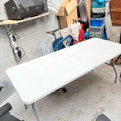 3x Heavy Duty 6ft Folding Tables (180x74cm) - Catering/Market/Party
