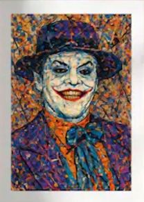 Unique Canvas Joker Print - FREE P&P