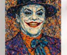 Unique Canvas Joker Print - FREE P&P