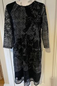 Black Occasion Dress - La Fee Maraboutee  - Size 42