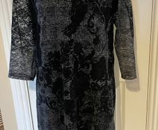 Black Occasion Dress - La Fee Maraboutee  - Size 42