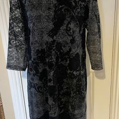 Black Occasion Dress - La Fee Maraboutee  - Size 42