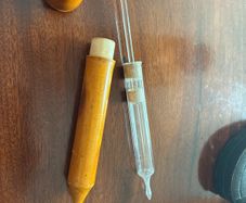 Vicrorian field syringe in case