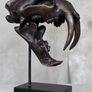 Sabre-Tooth Tiger (20cm) - Bronze, Signed Image 2
